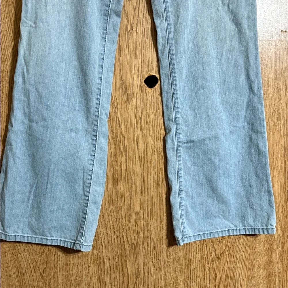 Michael Kors Light Blue Flare Jeans